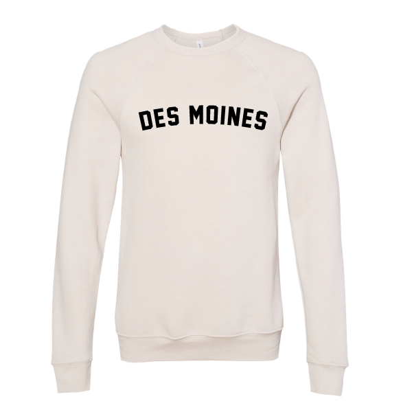 Des Moines Sweatshirt Stone/Black