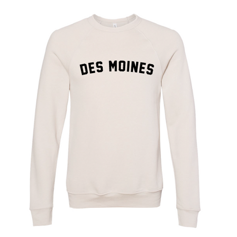 Des Moines Sweatshirt Stone/Black